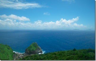 渡名喜島の海(400x)